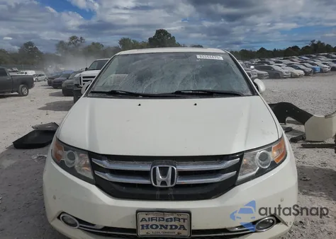 2015 Honda Odyssey Touring from USA, damaged, VIN 5FNRL5H91FB034652